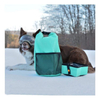 Customized Portable waterproof Safe Materials Foldable Training outdoor Pet Carrier packaging Storage dog travel food bag