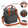 Wholesale Insulated Portable Picnic Cooler Lunch Bags for Adults Men Office Work Hiking Insulated Lunch Bag Cooler Shoulder