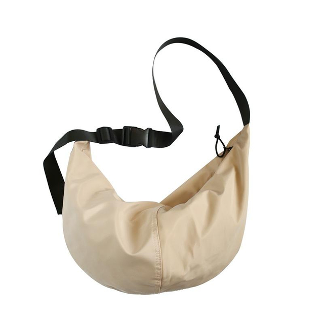 Fashion Classic Simple Messenger Bag Women's Chic Postman Bag Lady Student Waterproof Canvas Schoolbag