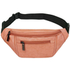 custom logo stylish women fanny pack with adjustable strap waterproof crossbody waist bag pack
