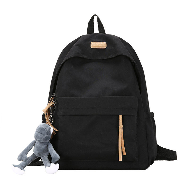 Custom Logo Waterproof Casual Backpack Bag for Women And Girls Lightweight School Bookbag for College