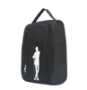 Portable Custom Logo Sports Tennis Golf Shoe Bags Soccer Packing Bag Black Packaging Bags for Shoes