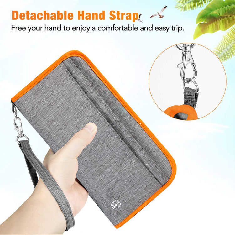 RFID Business card holder family passport holder travel wallet
