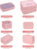 8 Set Packing Cubes Luggage Packing Organizers Travel Organizer Waterproof Bag Organizer Travel with Large Toiletries Bag