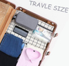 3 Compartments Men Toiletries Bag Custom Unisex Travel Organizer Waterproof Shaving Dopp Kit Toiletry Bag with Clear PVC Bag