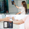 custom credit card holder travel passport wallet cover case rfid blocking document organizer for women men