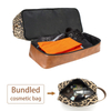 Large Capacity Wholesale PU Leather Leopard Print Designer Travelling Tote Bag Shoes Compartment Luggage Overnight Duffel Bag
