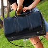 Wholesale High Quality Custom Logo Customizable Portable Large Capacity Waterproof Pu Leather Sports Gym Travel Duffle Bag