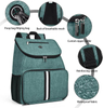 Water resistant oxford pet backpack high quality carrier pet backpack large capacity backpack for pets customized