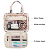 Fashionable Waterproof Customized Unisex Brush Holder Toiletries Makeup Bag Printing Travel Bag Cosmetic