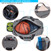 High Quality Oxford Light Weight Gym Duffle Bags Durable 35L Large Capacity Duffel Bag Sport with Shoe Compartment