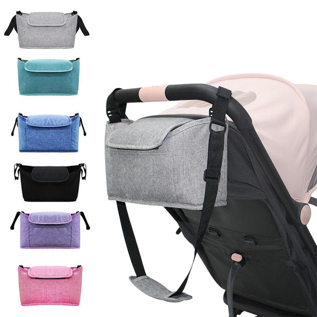 Outdoor Travel Mummy Universal Stroller Bag Baby Stroller Organizer Diaper Bag With Cup Holders
