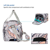 Carry on 600D Polyester Overnight Weekend Travel Bag with Shoes Compartment Custom Printing Sports Duffel Bag