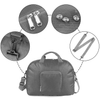 High Quality Collapsible Ripstop 50L Weekender Travel Bag Lightweight Gym Sports Folding Travel Duffle Bag