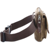 Hot sell China canvas mobile phone pouch belt waist bag for man eco friendly hip bags luxury designer fanny pack