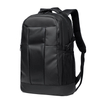 Nylon PU leather black work business travel hiking custom logo notebook laptop bags backpack mens waterproof
