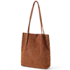 2022 Cartoon Rabbit Carrot Women\'s Shopping Bags Embroidery Custom Handbags with Logo Fashions Corduroy Tote Bag