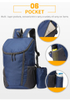 Unisex Waterproof Portable Foldable Waterproof Rucksack Backpack Bag Outdoor Camping Daypack Lightweight Folding Backpack
