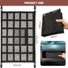 Double-layer Mesh Car Roof Storage Organizer Car Ceiling Storage Net Truck Pocket Universal Storage Net For Suv Trunk