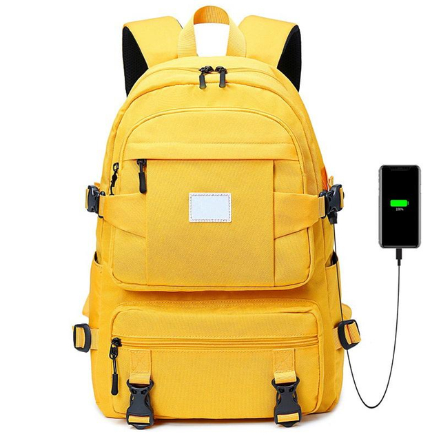 BSCI Manufacturers Wholesale USB Large Capacity Multi-function Backpack For Travel /School Backpack With Logo