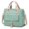 Large Lunch Box Soft Cooler Bag with Side Pockets Reusable Thermal Food Delivery Bag For Picnic Hiking Lunch Bags For Women