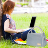 Gray Oxford Thermal Organizer Aluminum Foil Insulation Office School Children Cooler Lunch Bag Insulated Food Bags