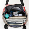 Custom Logo Weekender Bags for Women Waterproof Travel Duffle Bags with Shoe Compartment Shoulder Weekend Overnight Bag
