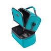 Heat sealed freezer pack lunch bag insulated marine thermal cooler bag two compartments with tableware holder