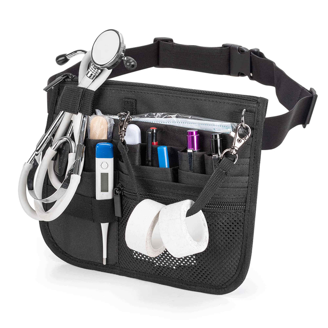 Custom Logo Nurse Fanny Pack Nurse Waist Bag With Tape Holder, Nurse Tool Belt For Bandage Scissors