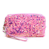New Fashion Custom Sparkling Sequin Makeup Pouch Bag Multifunction Ladies Purse Gift Bag