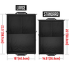 Foldable Car Trunk Organizer, Car Storage Organizer Collapsible Multi Compartment Car Organizer, SUV Trunk Organizer