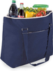 New Hot Sales Picnic Time Extra Large Insulated Cooler Tote Oxford Cloth Navy Bag