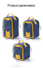 Portable Bento Lunch Portable Insulated Lunch Box for Student Picnic Aluminum Foil Cooler Bag