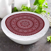 Promotion Simple Style Reusable Stretch Bowl Covers Elastic Food Storage Covers Cotton Bread Covers for Food, Fruits