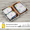 Printing Travel Packing Cubes 3 Pcs Set Suitcase Organizer Travel Bags Packing Cubes for Travel Compression