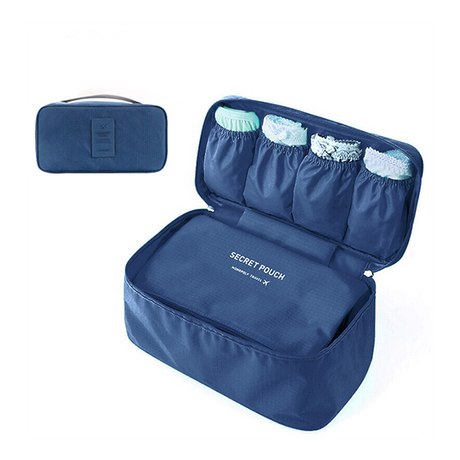 Factory Custom Travel Underwear Organizer Pouch Portable Bra Storage Bag
