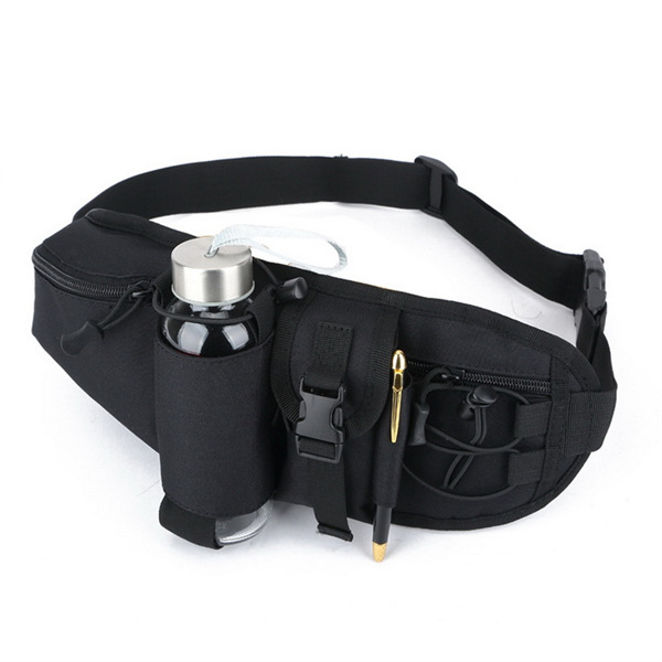 Multifunctional Tactical Fanny Pack Crossbody Bag High Quality Mens Tactical Waist Bag with Bottle Pocket