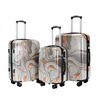 Custom Wholesale ABS Luggage Bag 20 24 28 Inch Hard Shell Women Travel Koffer Baggage PC Suitcase