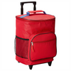 2026 Outdoor Travelling Large Compartment Custom Insulated Trolley Picnic Cooler Bag with Wheels