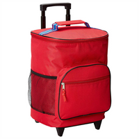 2026 Outdoor Travelling Large Compartment Custom Insulated Trolley Picnic Cooler Bag with Wheels