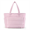 Quilted Puffer Tote Bag Large Capacity Winter Custom Puffy Padded Tote Hand Quilted Puffer Women's Shoulder Puffer Tote Bag