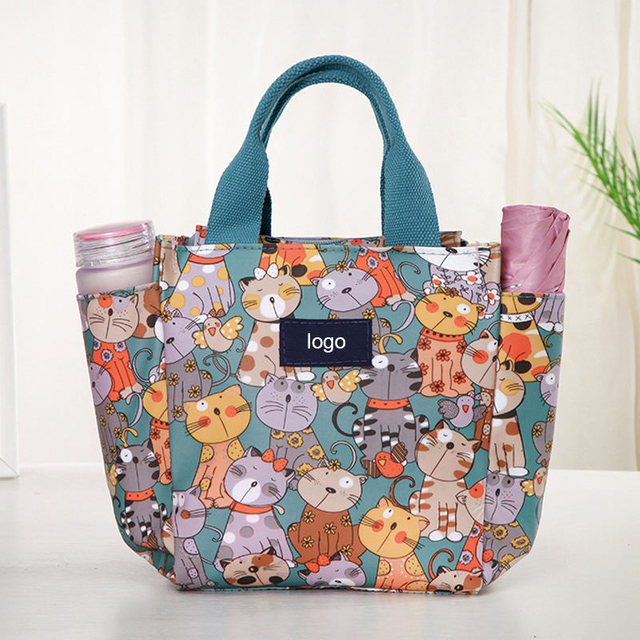 Wholesale Promotional Insulated Lunch Bags for Women Leakproof Large Drinks Holder Durable Thermal Snacks Organizer