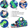 Custom Print Small Gym Duffle Bag for Boys Lightweight Sports Gym Bag with Shoe Compartment And Wet Pocket Kids Overnight Bag