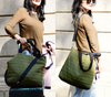 Women Outdoor Weekender Overnight Shoulder Tote Bags Light Weight Quilted Tote Puffered Quilted Travel Bag
