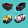 Custom Multi-Use Trunk Car Organizer with Cup Holders Back Seat Storage