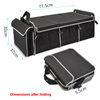 BSCI Manufacturers Wholesale Folding Large Capacity Multi-Layer Car Trunk Organizer Box