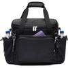 Large capacity polyester custom logo thermal lunch insulation cooler bags insulated bag with bottle holder