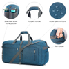 Large Capacity Women Men Foldable Travel Luggage Tote Sports Gym Bags Duffel Bag with Shoe Compartments