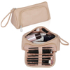New Hand-held Pen Bag Multi-functional PU Large-capacity Supplies Makeup Brush Storage Makeup Bag
