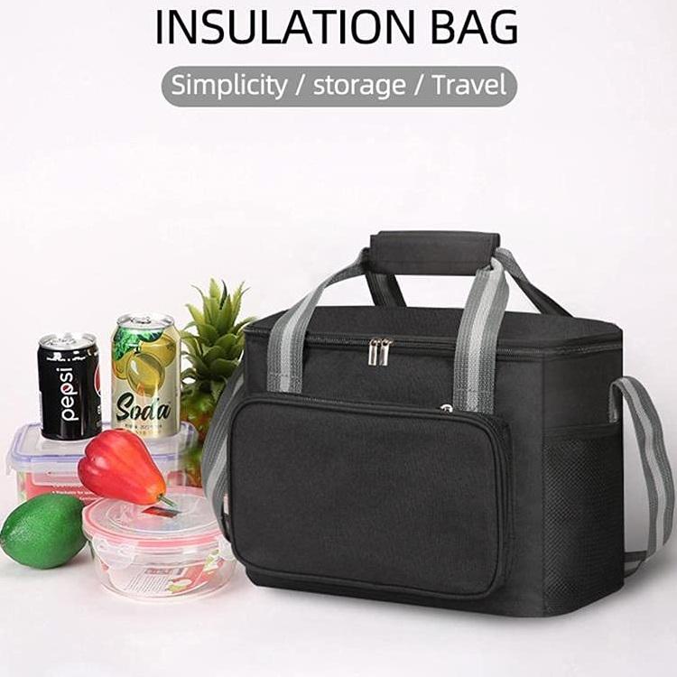 Portable Custom Logo Waterproof Leakproof Food Lunch Thermal Box Beer Insulation Insulated Bag Cooler Bags